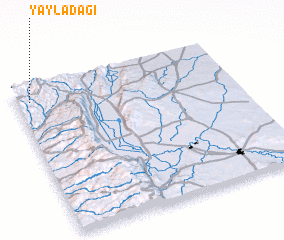 3d view of Yayladağı