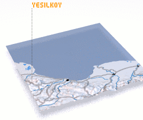 3d view of Yeşilköy