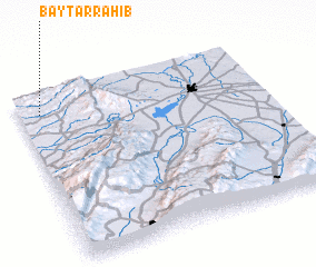 3d view of Bayt ar Rāhib