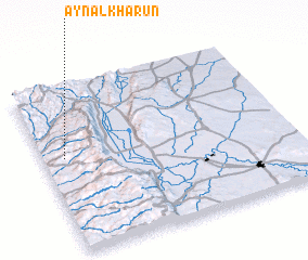 3d view of ‘Ayn al Kharūn
