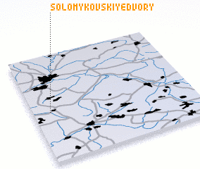 3d view of Solomykovskiye Dvory