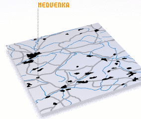 3d view of Medvënka