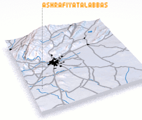 3d view of Ashrafīyat al ‘Abbās