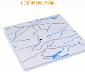 3d view of Lesnaya Polyana