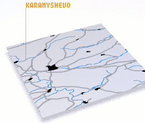 3d view of Karamyshevo