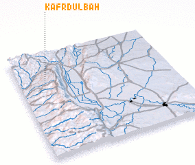 3d view of Kafr Dulbah