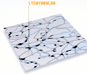 3d view of Lysaya Balka