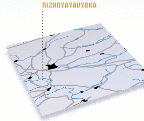 3d view of Nizhnyaya Vyrka