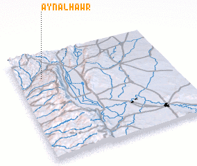 3d view of ‘Ayn al Ḩawr