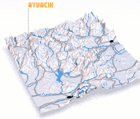 3d view of Ayvacık