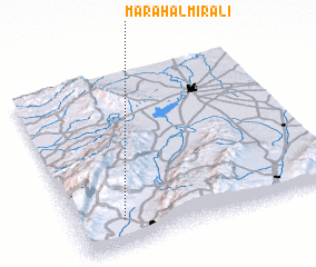 3d view of Marāḩ al Mīr ‘Alī