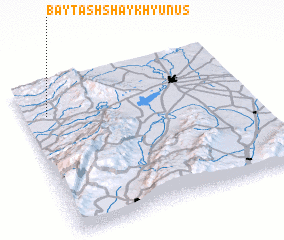 3d view of Bayt ash Shaykh Yūnus