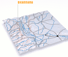 3d view of Bkarrāmā