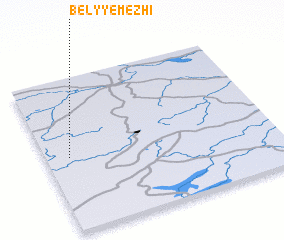 3d view of Belyye Mezhi