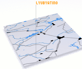3d view of Lyubyatino