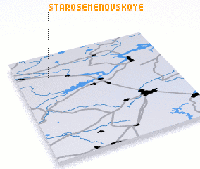 3d view of Staro-Semënovskoye