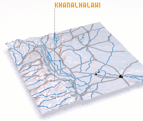 3d view of Khān al Ḩalāwī