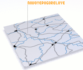 3d view of Novoye Pogoreloye