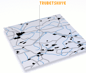 3d view of Trubetskoye