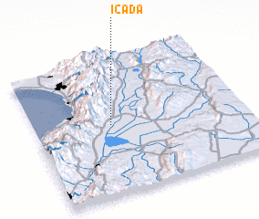 3d view of İçada