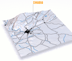 3d view of Shab‘ā