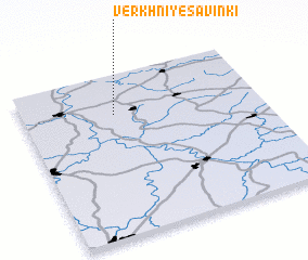 3d view of Verkhniye Savinki