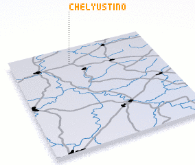 3d view of Chelyustino