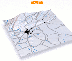 3d view of ‘Akūbar