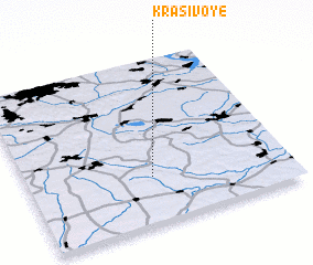 3d view of Krasivoye