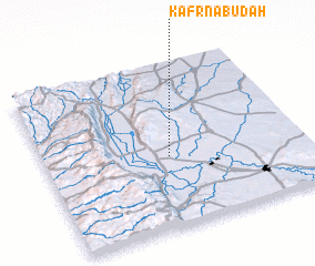 3d view of Kafr Nabūdah