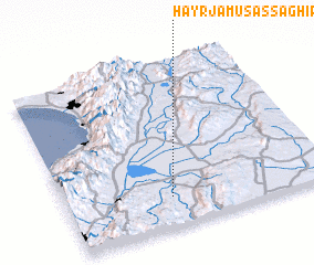 3d view of Ḩayr Jāmūs aş Şaghīr