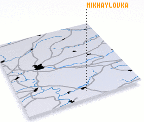 3d view of Mikhaylovka
