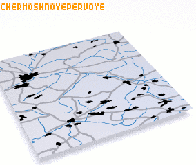 3d view of Chermoshnoye Pervoye