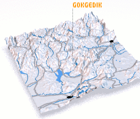 3d view of Gökgedik