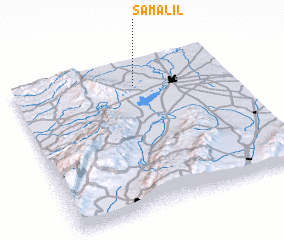 3d view of Sam‘alīl