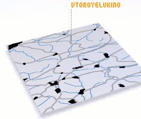 3d view of Vtoroye Lukino