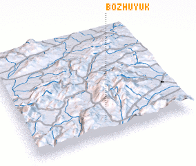 3d view of Bozhüyük