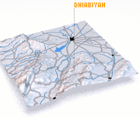 3d view of Dhiʼābīyah