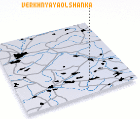 3d view of Verkhnyaya Ol\