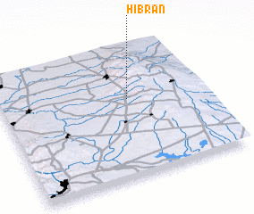 3d view of Ḩibrān