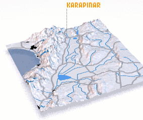 3d view of Karapınar