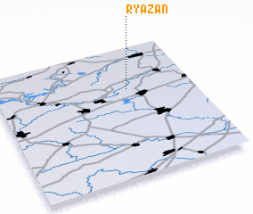 3d view of Ryazan\