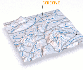 3d view of Şerefiye