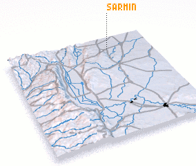 3d view of Sarmīn