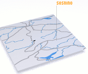 3d view of Sosnino