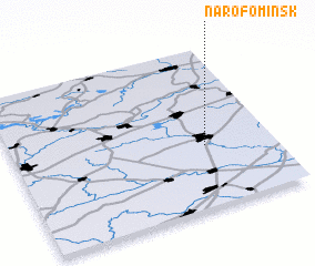 3d view of Naro-Fominsk