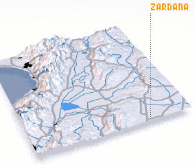 3d view of Zardanā