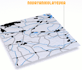 3d view of Novaya Nikolayevka