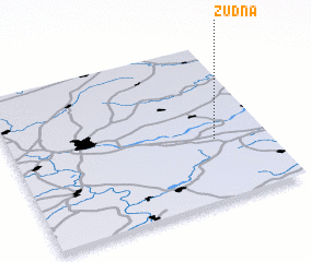 3d view of Zudna