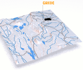 3d view of Gakoe